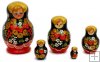 Strawberries 5 pc matryoshka