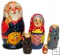 Kolobok 5 pce nesting dolls