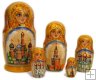 Kremlin 5 pc nesting dolls
