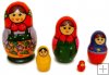 Girl in sarafan matryoshka 5 pc Girl in sarafan matryoshka 5 pc