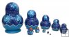Blue matryoshka 10 pc