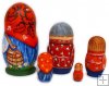 Charming family 5 pc matryoshka