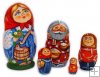 Charming family 5 pc matryoshka