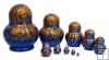 Blue matryoshka 10 pc