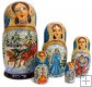 Winter troika 5 pce Russian dolls Winter troika 5 pce Russian dolls