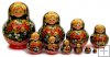 Strawberries nesting dolls 10 pc