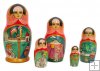 Tale of Golden Cockerel 5pc matryoshka