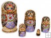 Woodburn Purple Matryoshka 5 pc