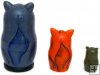 Cat gone fishing 3 pc nesting dolls