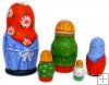 Charming family 5 pc babooshka