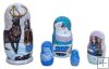 Tale of Snow Queen 5 pc nesting dolls