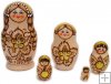 Woodburn 5 pc babushka dolls