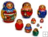 With balalaika micro 10 pc nesting dolls