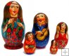 Gypsy 5 pc nesting dolls
