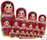 Large Semenov nesting dolls 30 pc Large Semenov nesting dolls 30 pc