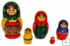 Girl in sarafan 5 pc babushka