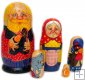 "Kurochka Ryaba" 5 pce nesting dolls