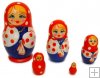 Girl with hanky matryoshka 5 pc