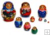 With a cat micro 10 pc nesting dolls