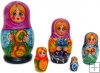 Bast shoes 5 pc matryoshka