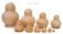 Blank nesting dolls