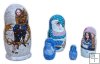 Tale of Snow Queen Matryoshka 5 pc